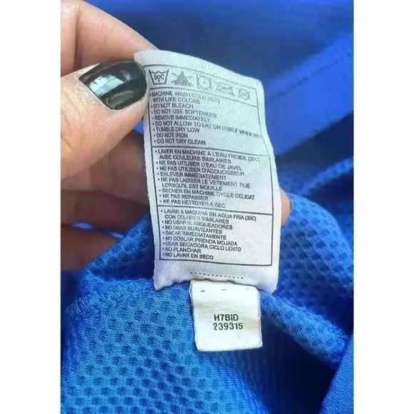 Buckeye 1/4 Zip Activewear Polo Shirt Short Sleeve XL Nike Fit Dry Team - Picture 5 of 8